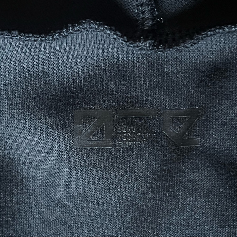 Adidas ZNE Tracksuit Set Women Medium Black Full Zip Hoodie Joggers Athleisure - Picture 10 of 12
